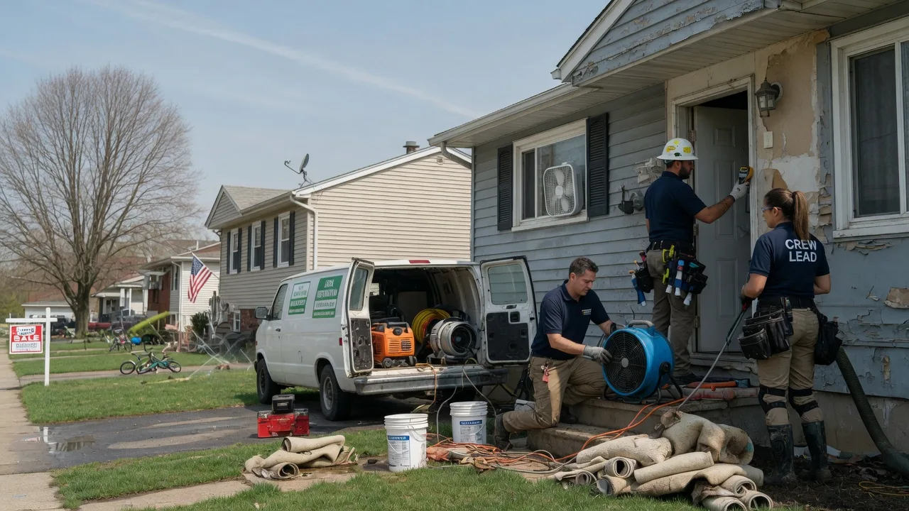 Flood Cleanup in Doylesburg, PA near me